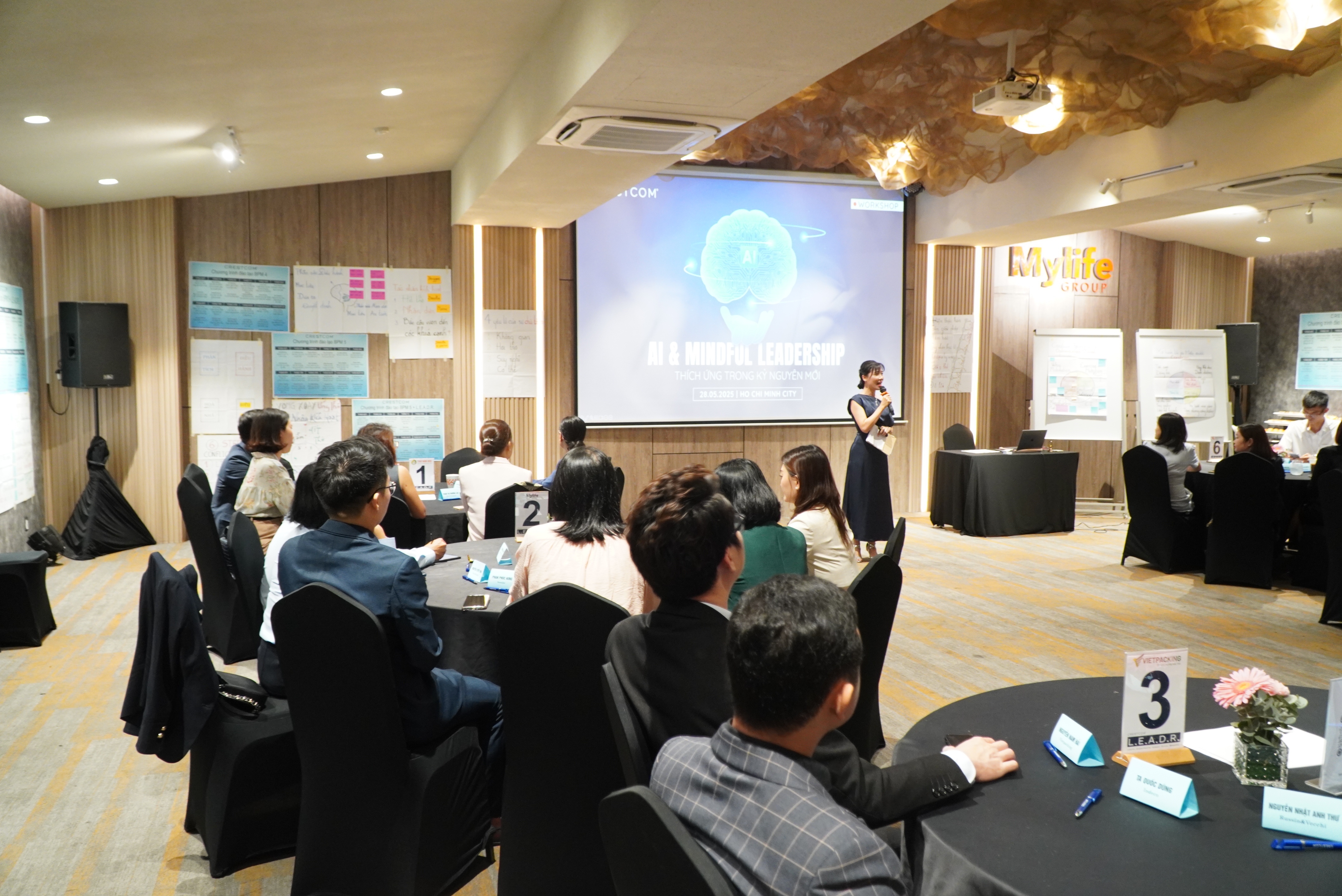 Facilitating a Crestcom leadership session